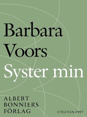 cover image of Syster min